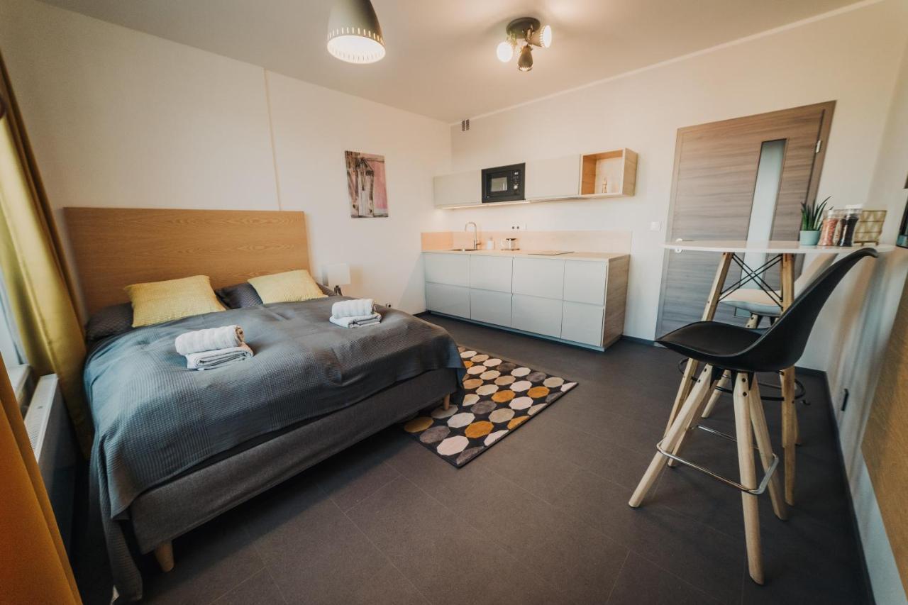 Appartamento Beautiful new studio, 400m from the square Plzeň Esterno foto